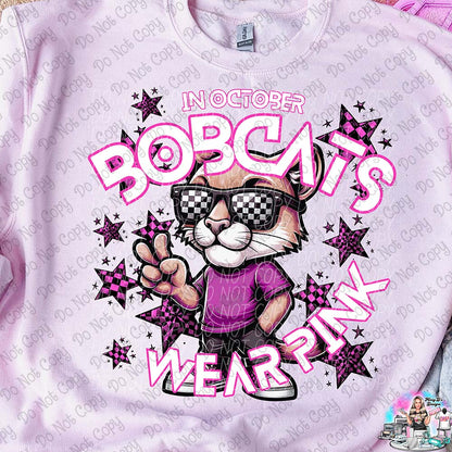 In October Wear Pink - Tons of Mascots to Choose From  SHIRT