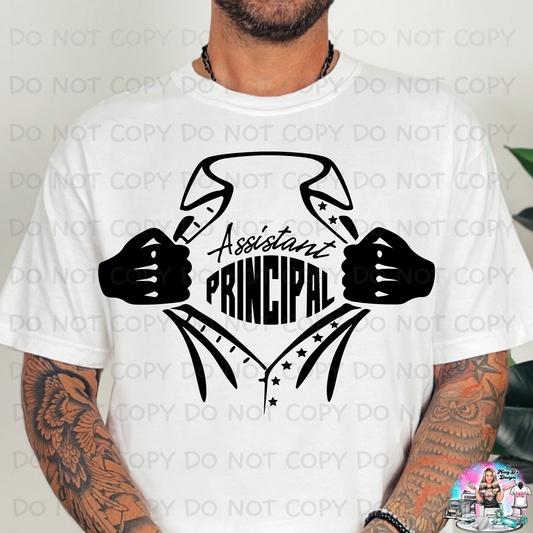 Assistant Principal Superhero  SHIRT
