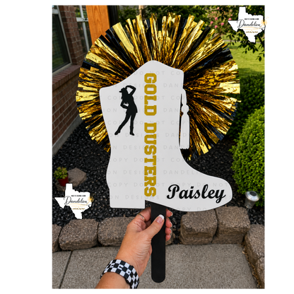 Drill Team Boot Custom Spirit Stick