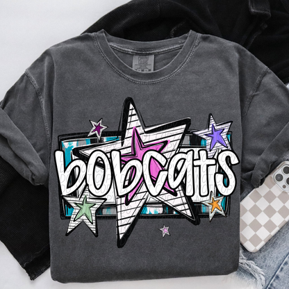 Bright Stars Mascot SHIRT Multiple Mascots to Choose from