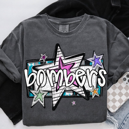 Bright Stars Mascot SHIRT Multiple Mascots to Choose from