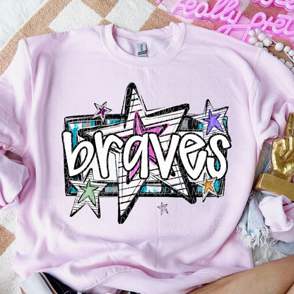 Bright Stars Mascot SHIRT Multiple Mascots to Choose from