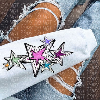 Bright Stars Mascot SHIRT Multiple Mascots to Choose from