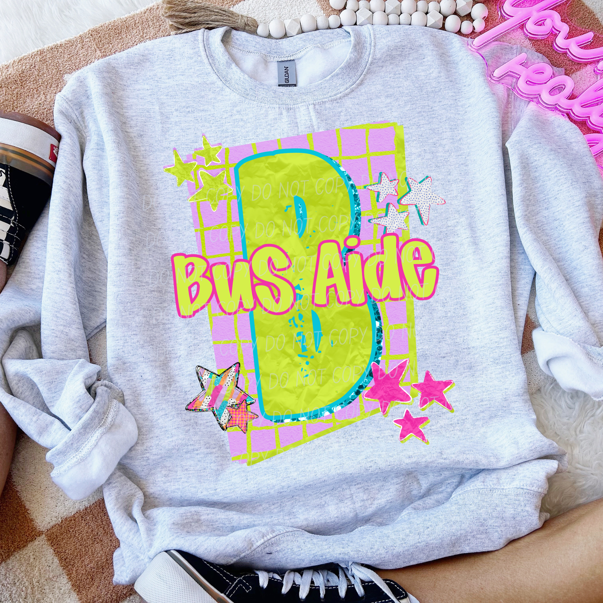 Bus Aide Crewneck Sweatshirt