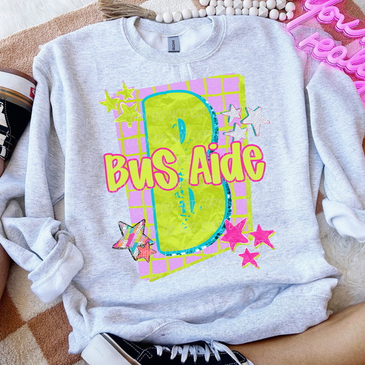 Bus Aide Crewneck Sweatshirt