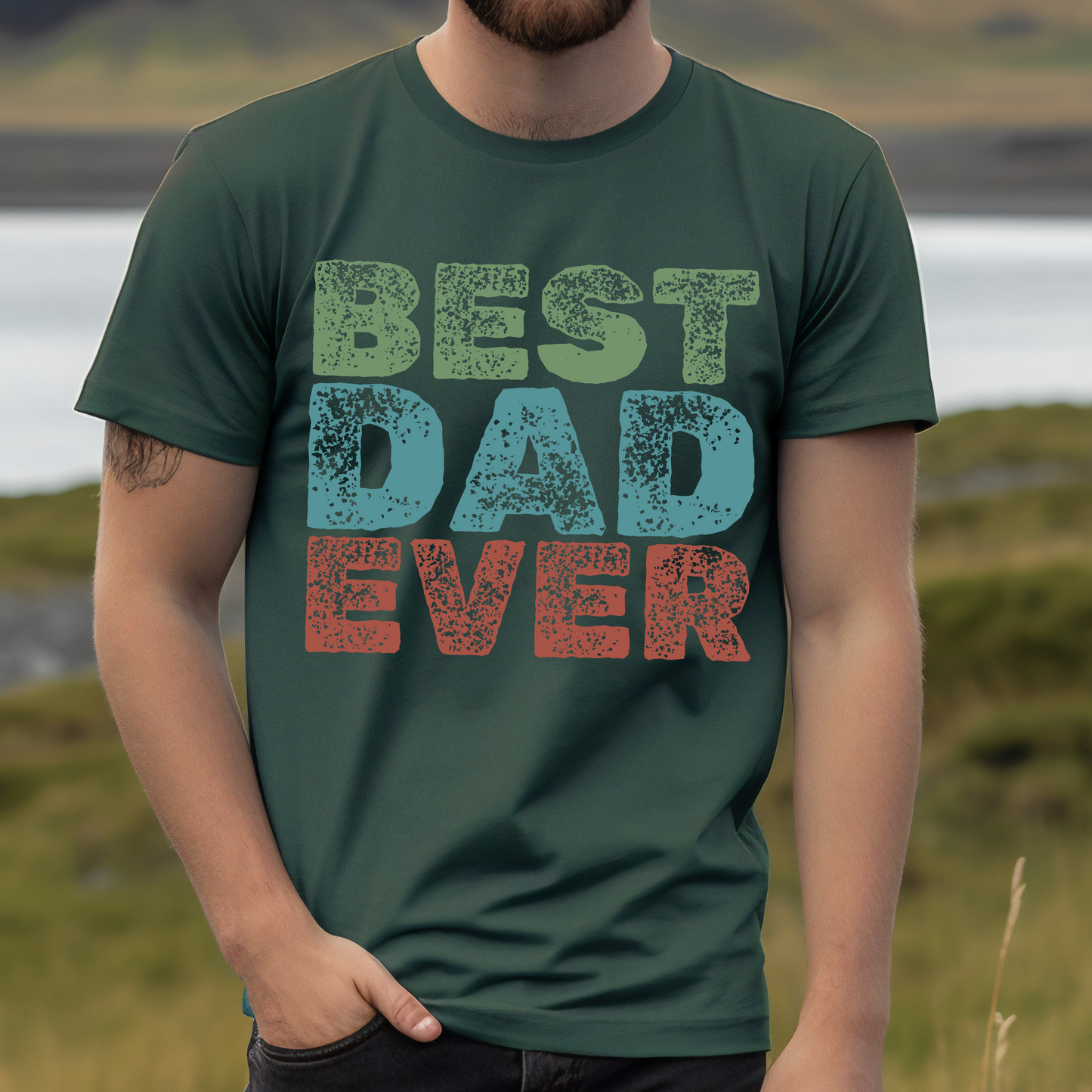 Best Dad Ever White