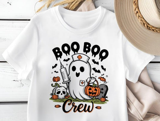 Boo Boo Crew Ghost Nurse SHIRT