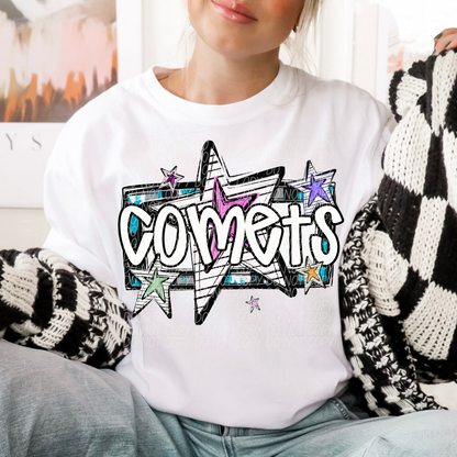 Bright Stars Mascot SHIRT Multiple Mascots to Choose from