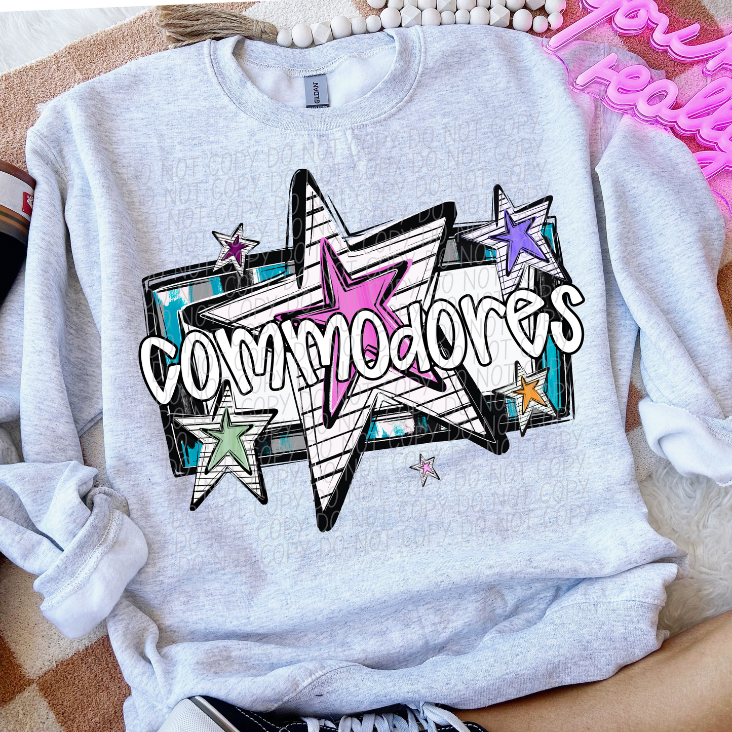 Bright Stars Mascot SHIRT Multiple Mascots to Choose from