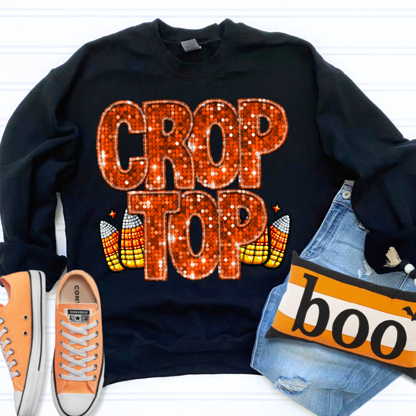 Crop Top Corn 3 Fall SHIRT