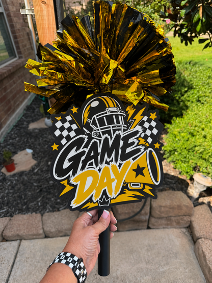 Custom Game Day Football Spirit Stick!