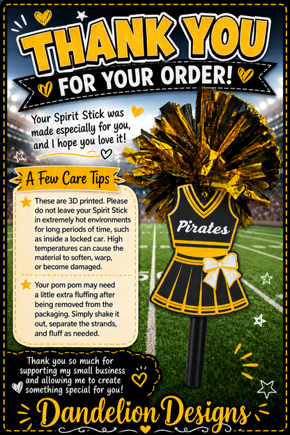 Custom Band Spirit Stick