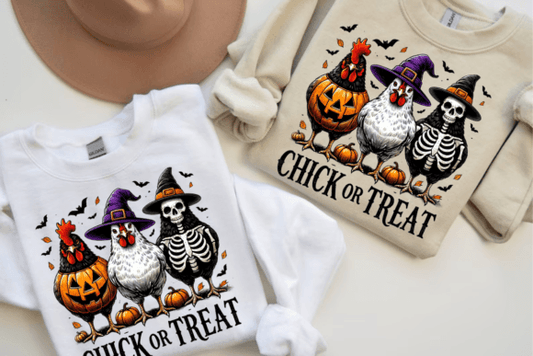 Chick or Treat Halloween SHIRT
