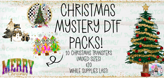 DTF Mystery Christmas Packs!