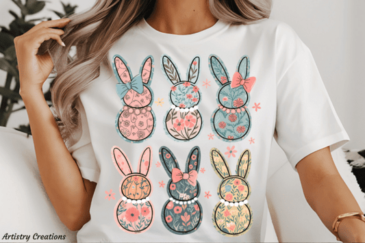 Easter Bunnies 6 Coquette Bunny SHIRT