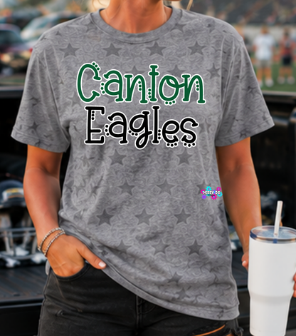 Dotted Mascot Canton Eagles