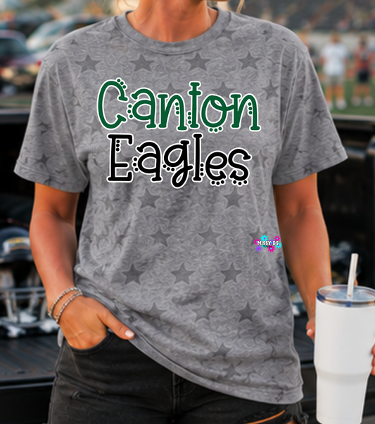 Dotted Mascot Canton Eagles