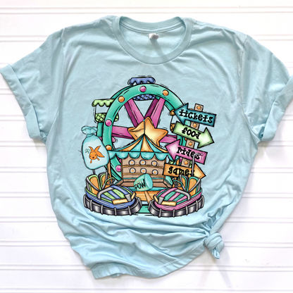 Bumper Cars & Ferris Wheel FAIR SHIRT