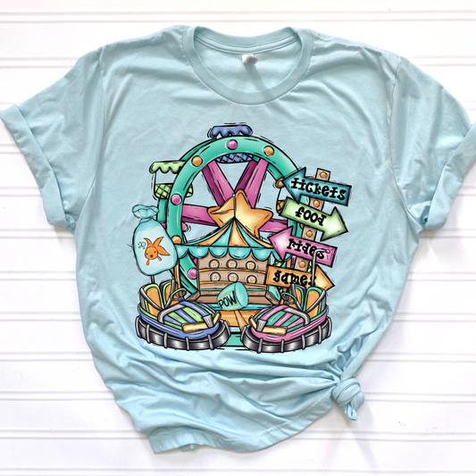 Bumper Cars & Ferris Wheel FAIR SHIRT