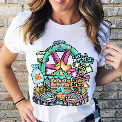 Bumper Cars & Ferris Wheel FAIR SHIRT