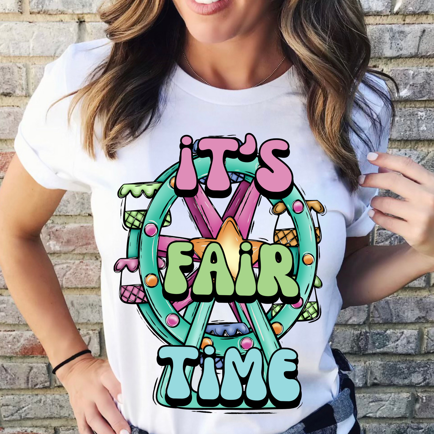 It's Fair Time Big Ferris Wheel SHIRT