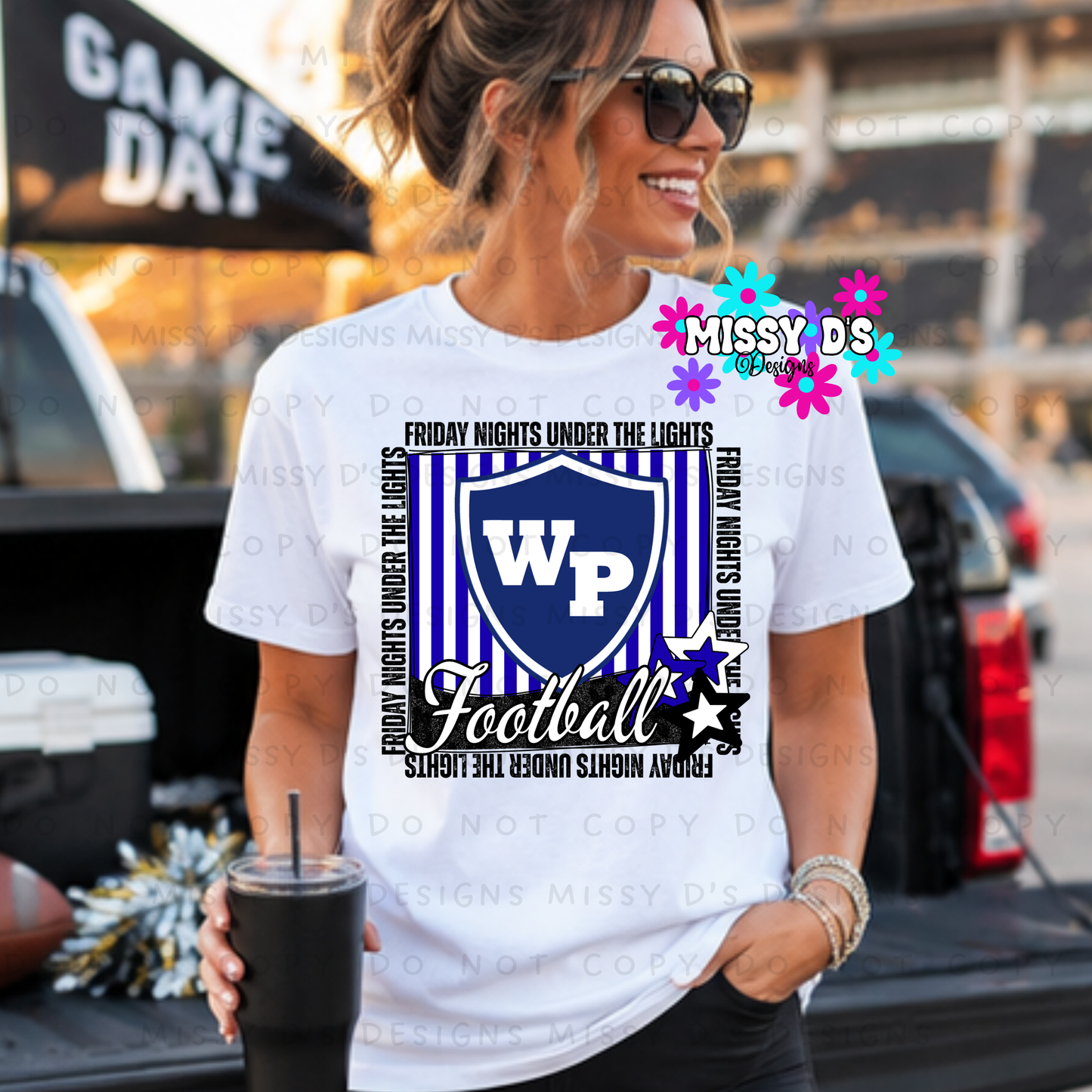 Friday Night Lights Wills Point Tigers Shield Crewneck Sweatshirt