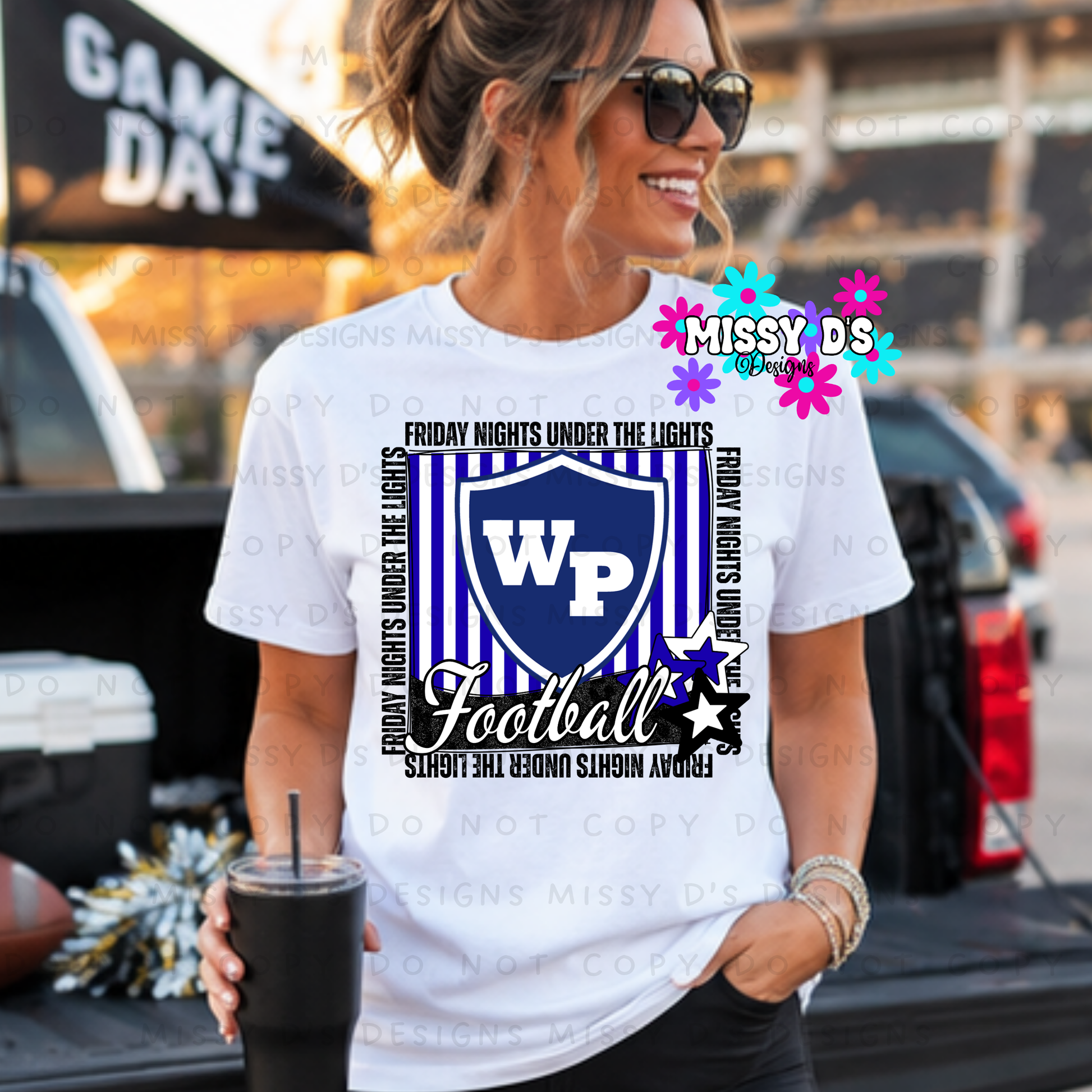 Friday Night Lights Wills Point Tigers Shield Crewneck Sweatshirt