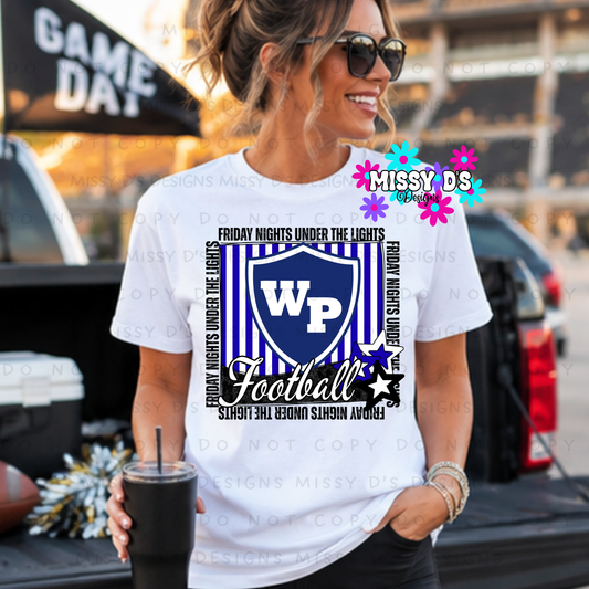 Friday Night Lights Wills Point Tigers Shield Crewneck Sweatshirt
