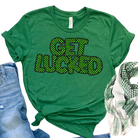 Get Lucked Checkered SHIRT