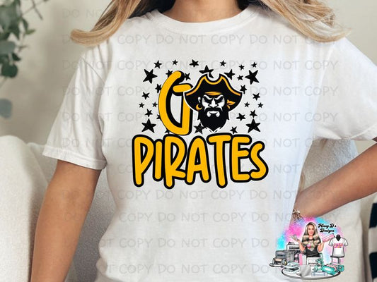 Go Pirates Stars Shirt