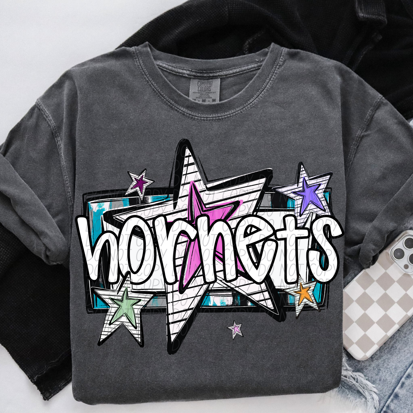 Bright Stars Mascot SHIRT Multiple Mascots to Choose from