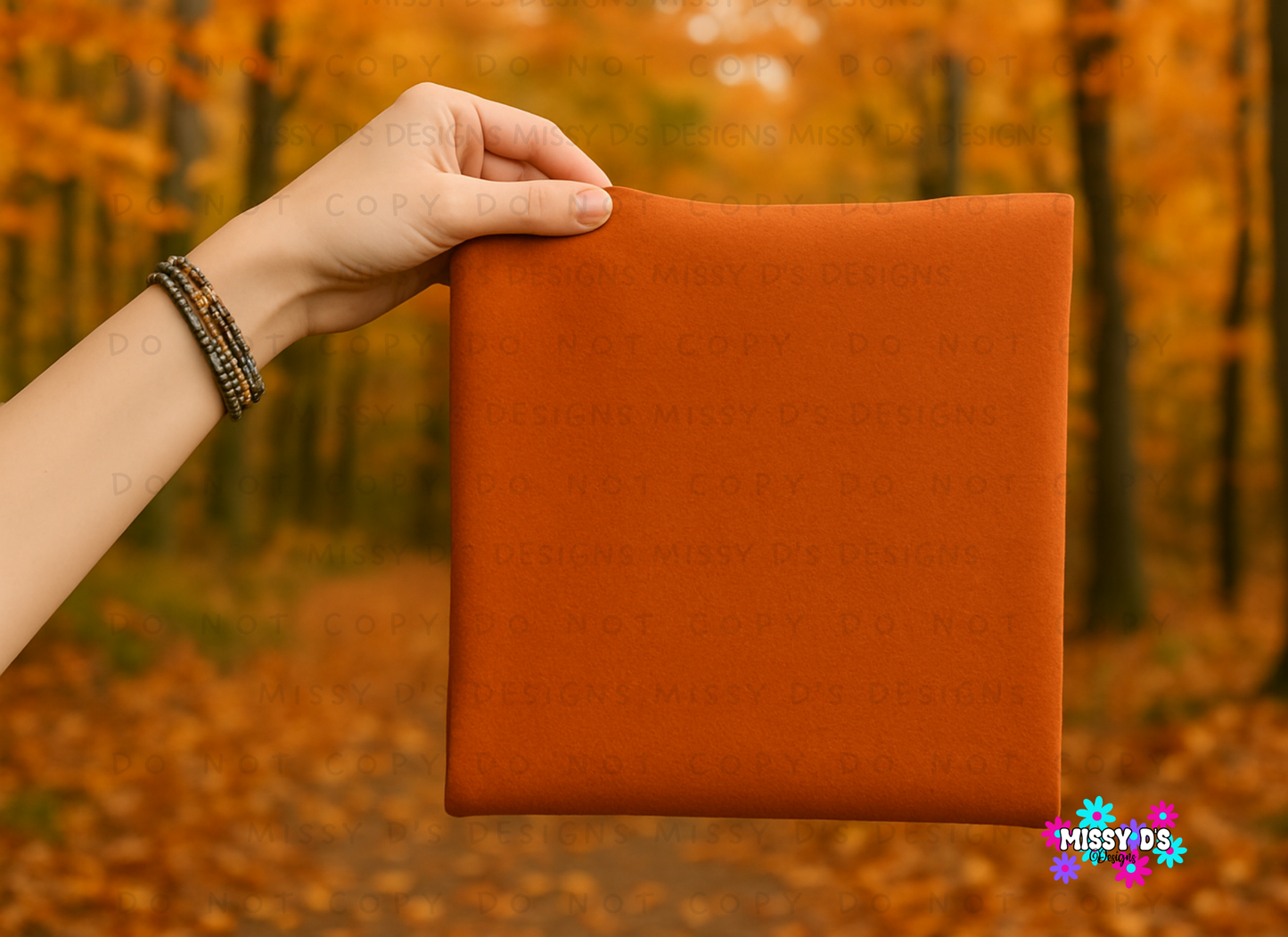 Hand-Held Mock Shirt Yam  Digital Download Outside