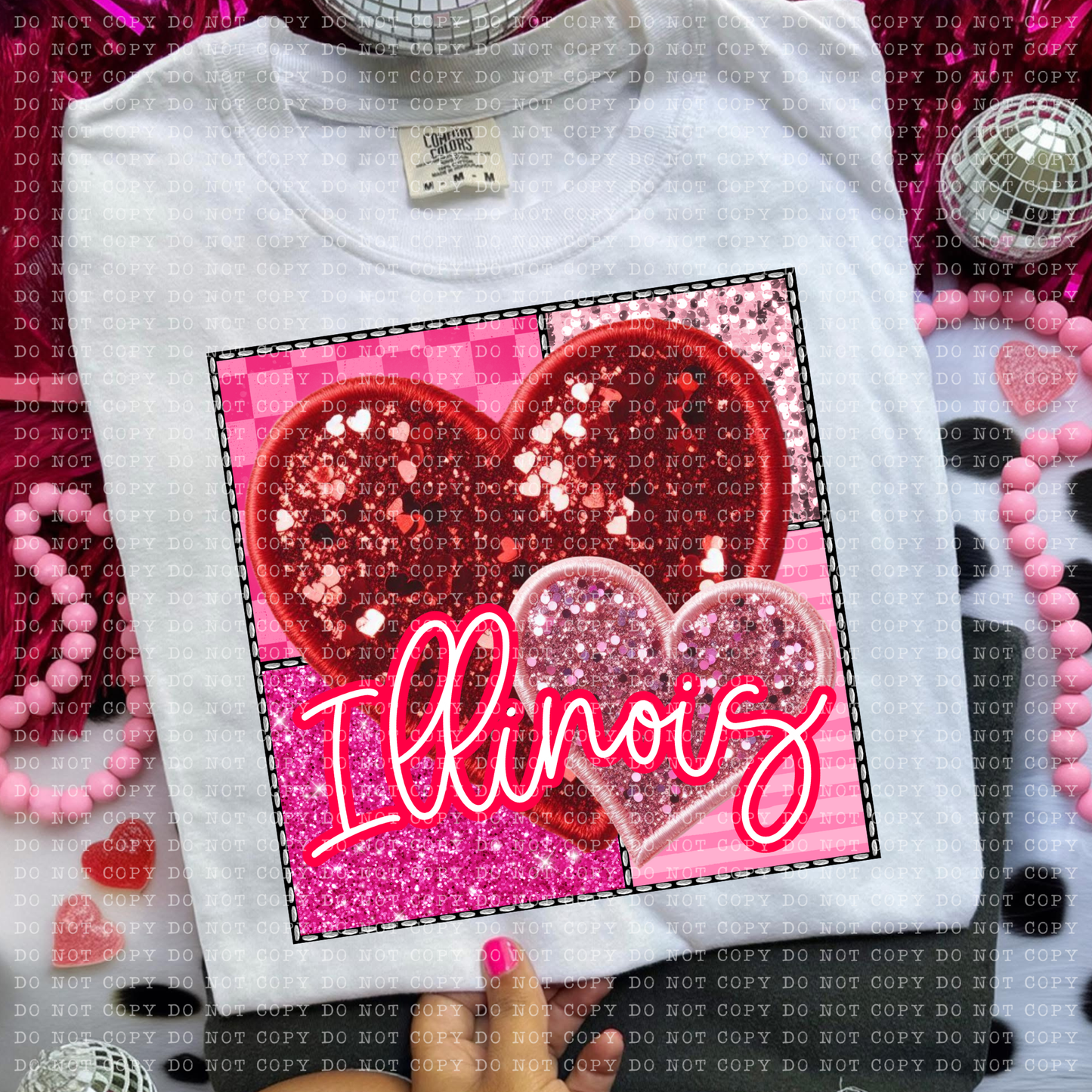 Valentine State DTF Transfer All 50 states available!