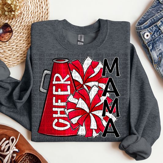 Cheer Mama Megaphone Red SHIRT