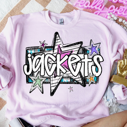 Bright Stars Mascot SHIRT Multiple Mascots to Choose from