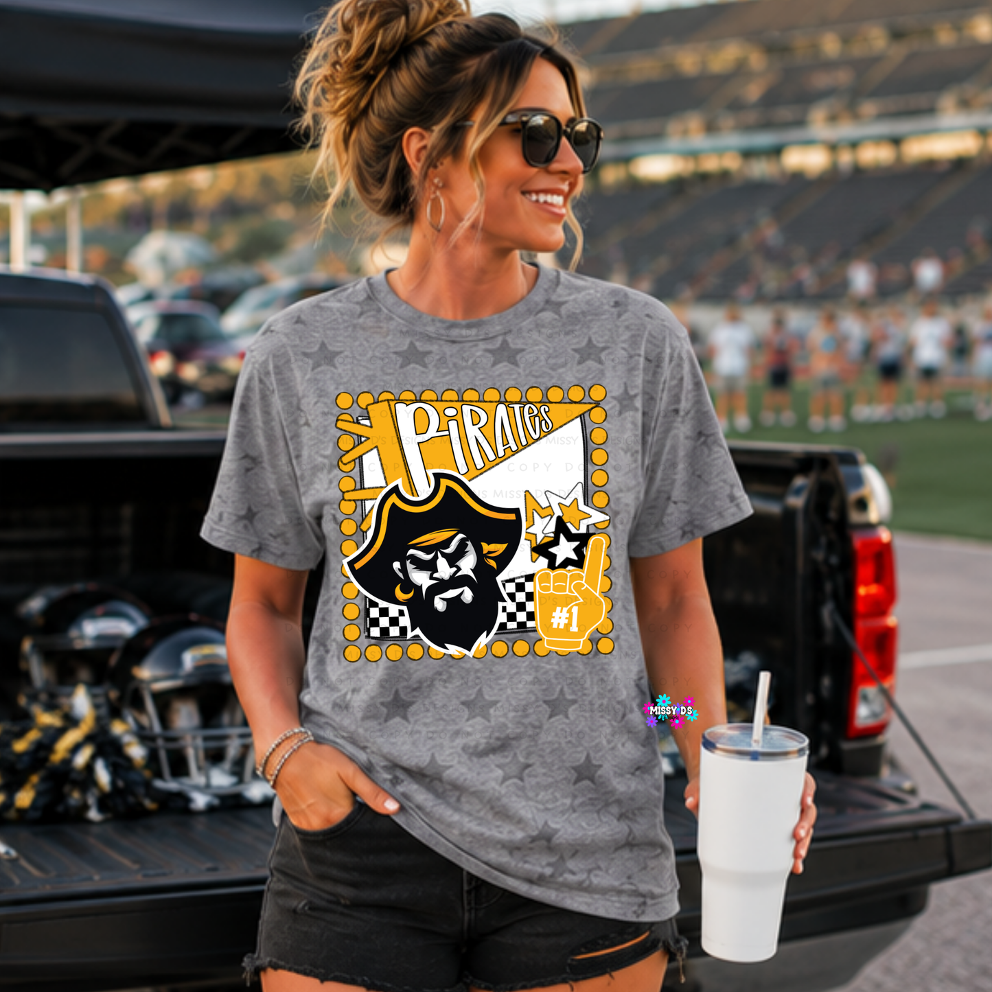 crandall pirates dots pennant