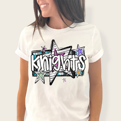 Bright Stars Mascot SHIRT Multiple Mascots to Choose from