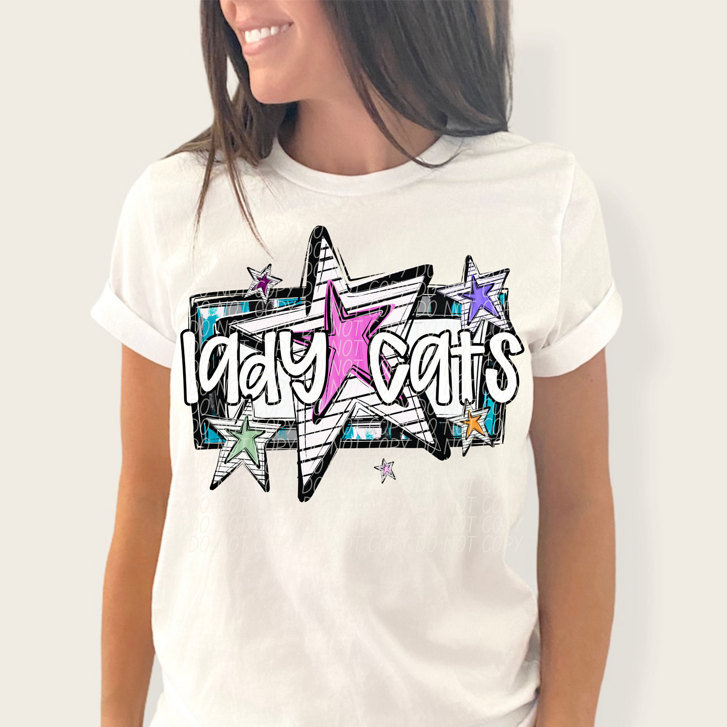 Bright Stars Mascot SHIRT Multiple Mascots to Choose from