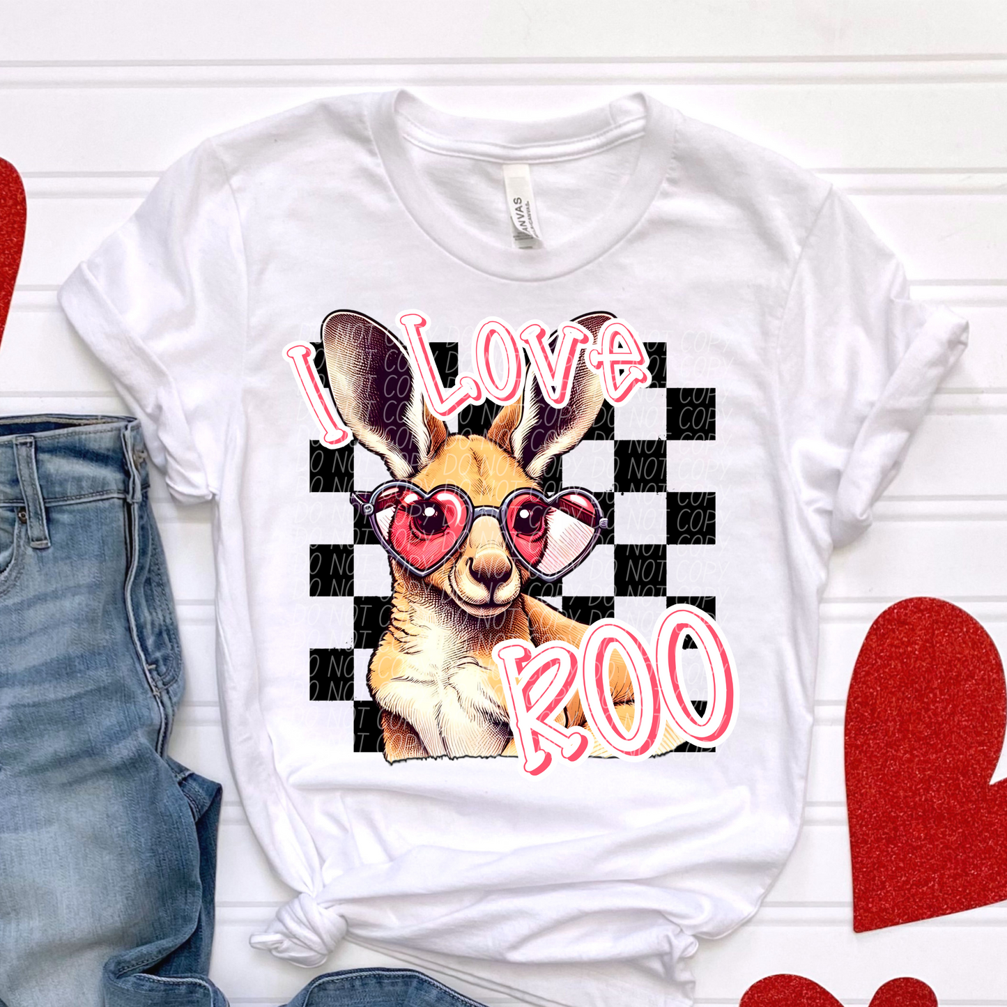 Love Roo Kangaroo Valentine SHIRT