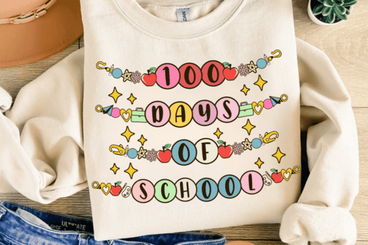 100 Days of School Bracelet SHIRT
