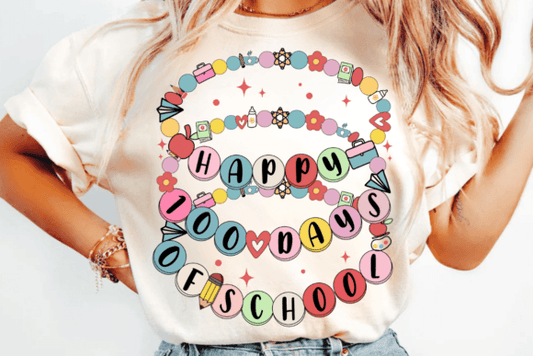 100 Days of School Friendship Bracelet SHIRT