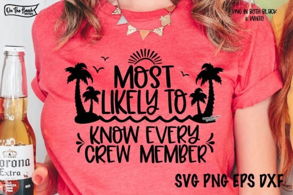 Cruise Most Likely to Know all of the Crewmembers SHIRT
