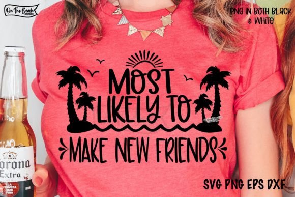 Cruise Most Likely to Make New Friends White SHIRT
