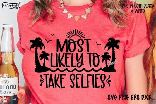 Cruise Most Likely to Take Selfies White SHIRT