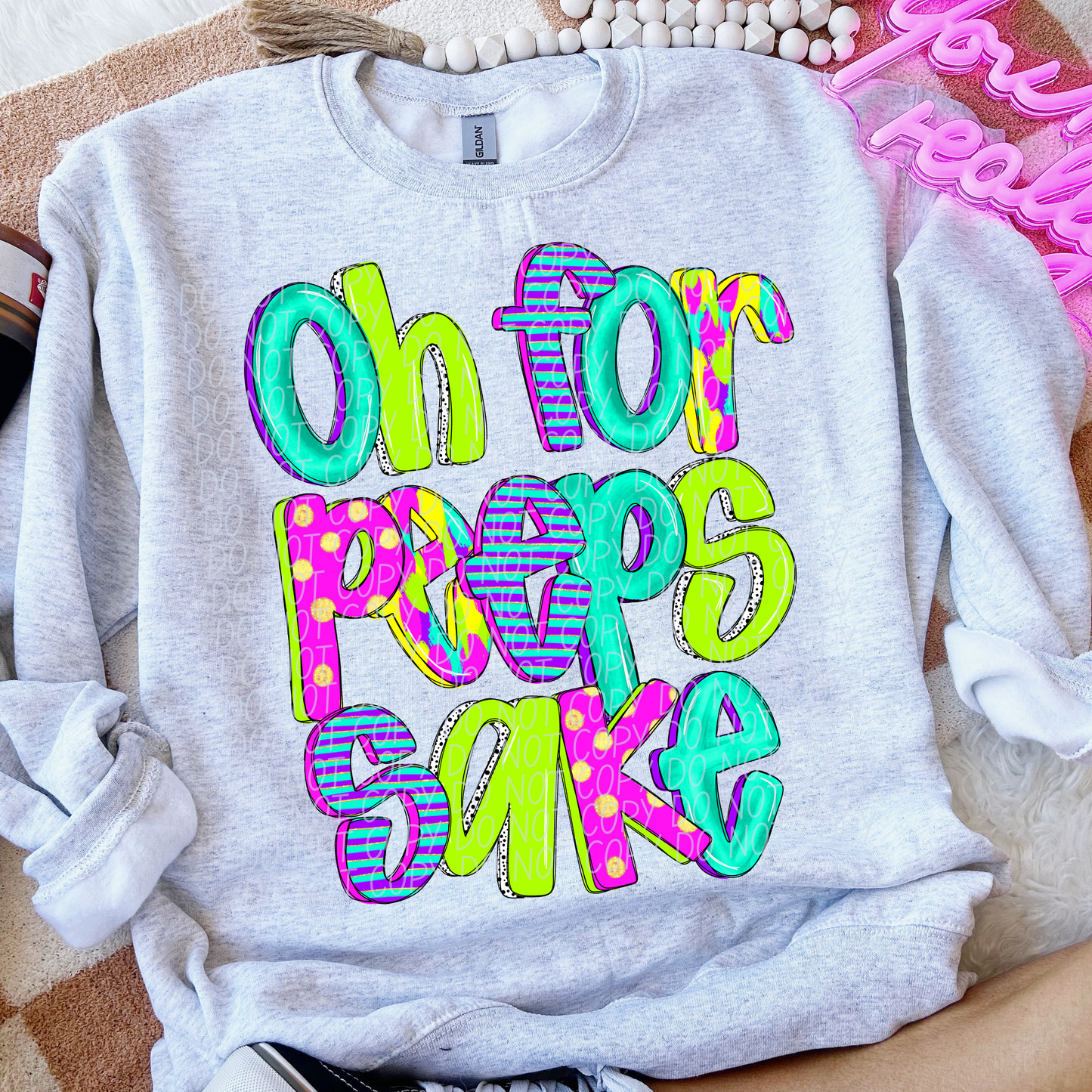 Oh For Peeps Sake Bright Colors Easter SHIRT
