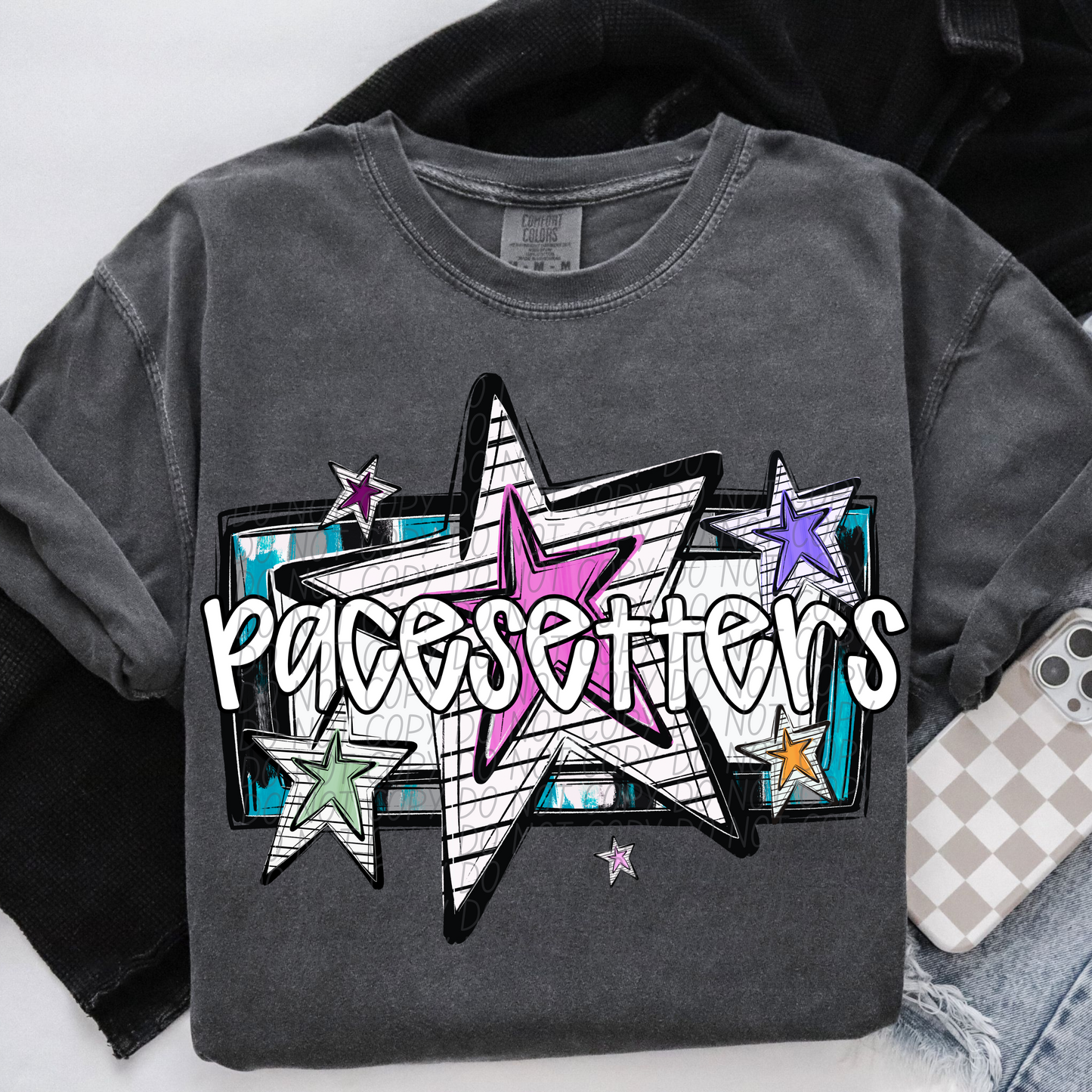 Bright Stars Mascot SHIRT Multiple Mascots to Choose from