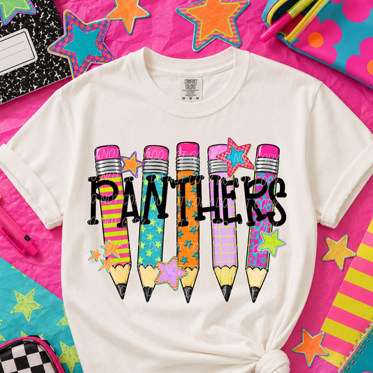Panthers Colorful Pencils Sweatshirt