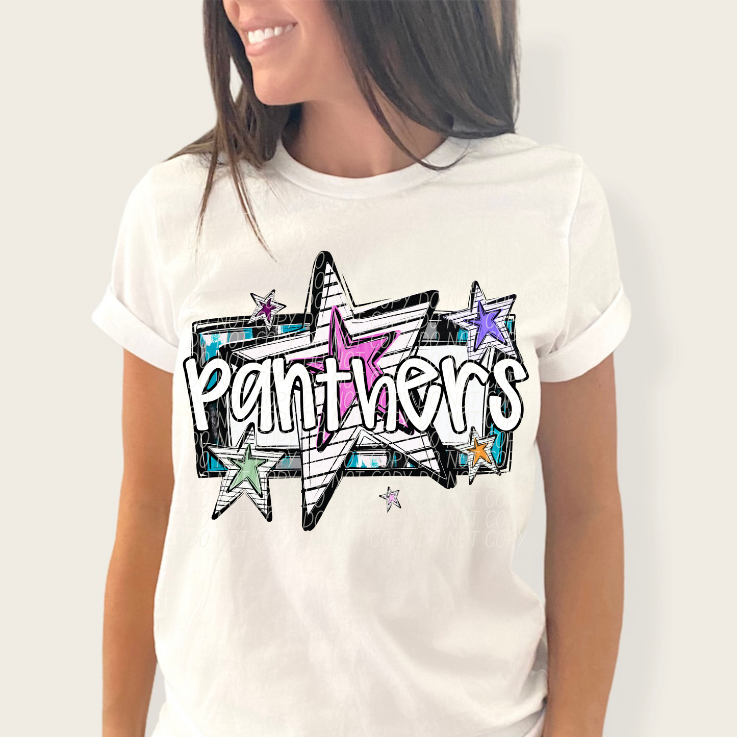 Bright Stars Mascot SHIRT Multiple Mascots to Choose from
