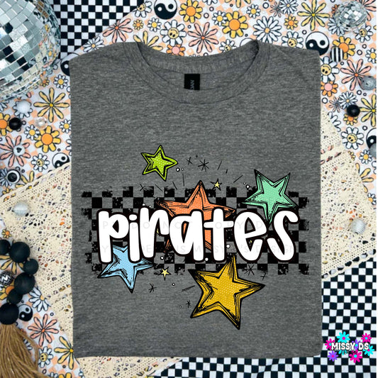 Pirates Checkered Stars