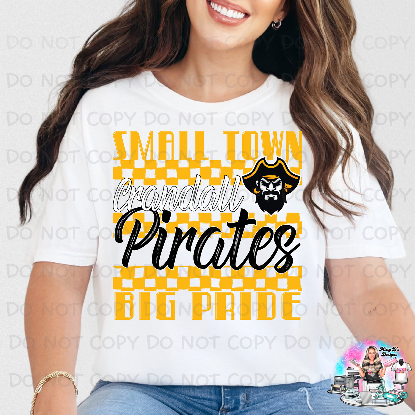 Small Town Pride Crandall Pirates SHIRT